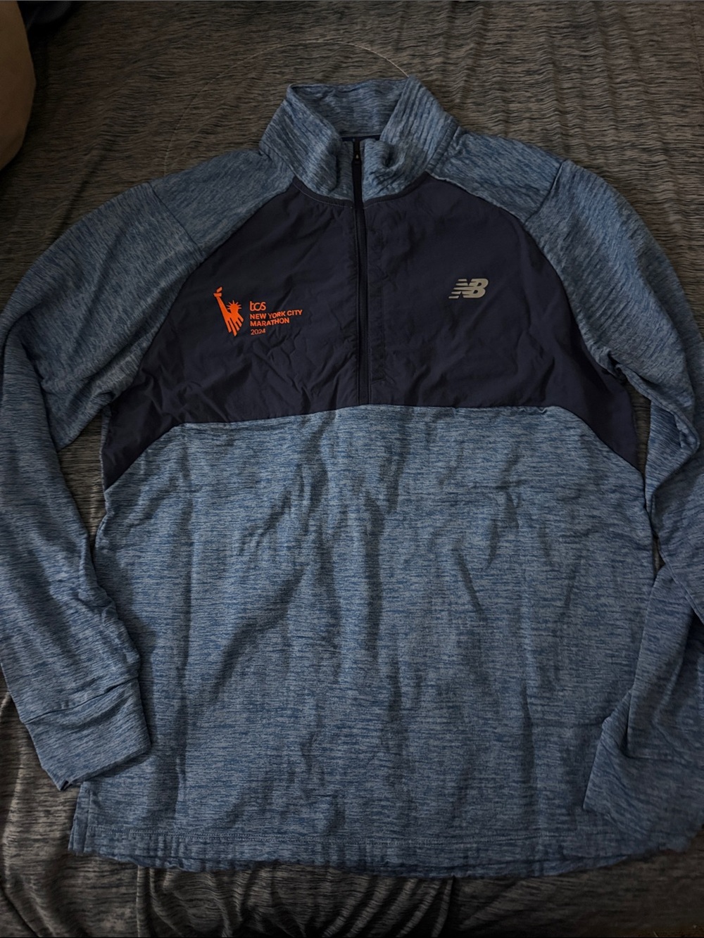 New Balance Heat Grid Half Zip 2024 NYC Marathon - Men’s Large